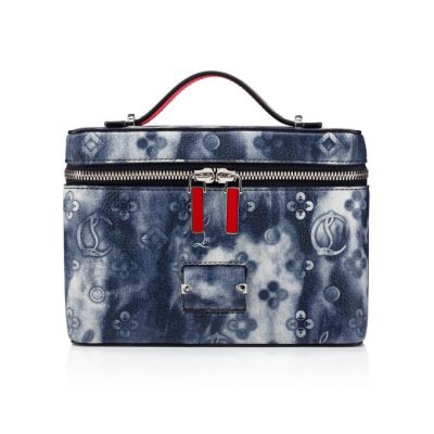Bolso Mensajero Kypipouch Small Christian Louboutin Hombre - Multicolor/Azules - 3091348CM53